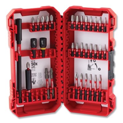 SHOCKWAVE Impact Duty Driver Bit Set, Alloy Steel