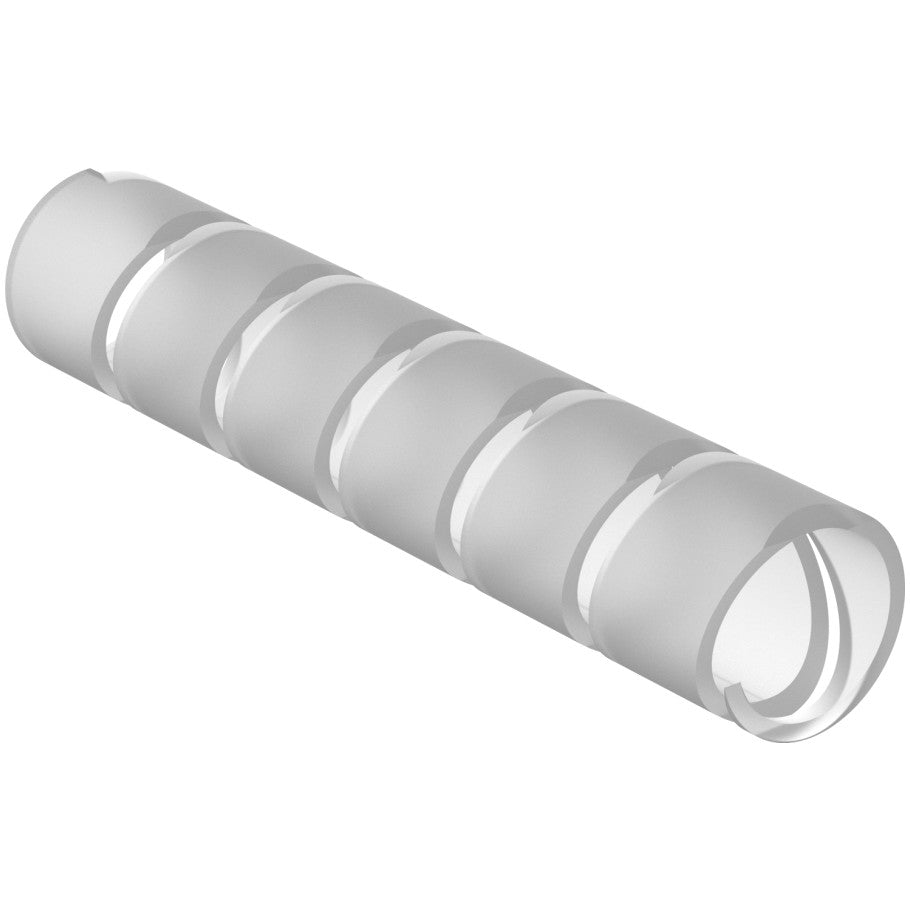 T25F-M Spiral Wrap, Natural, PE, 0.1875" Min Dia., 1000' Roll, PK1