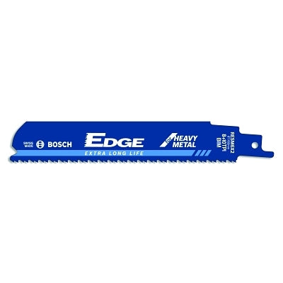 Edge Recip Saw Blades, 6 in, 8/10 TPI, Heavy Metals, 5/PK