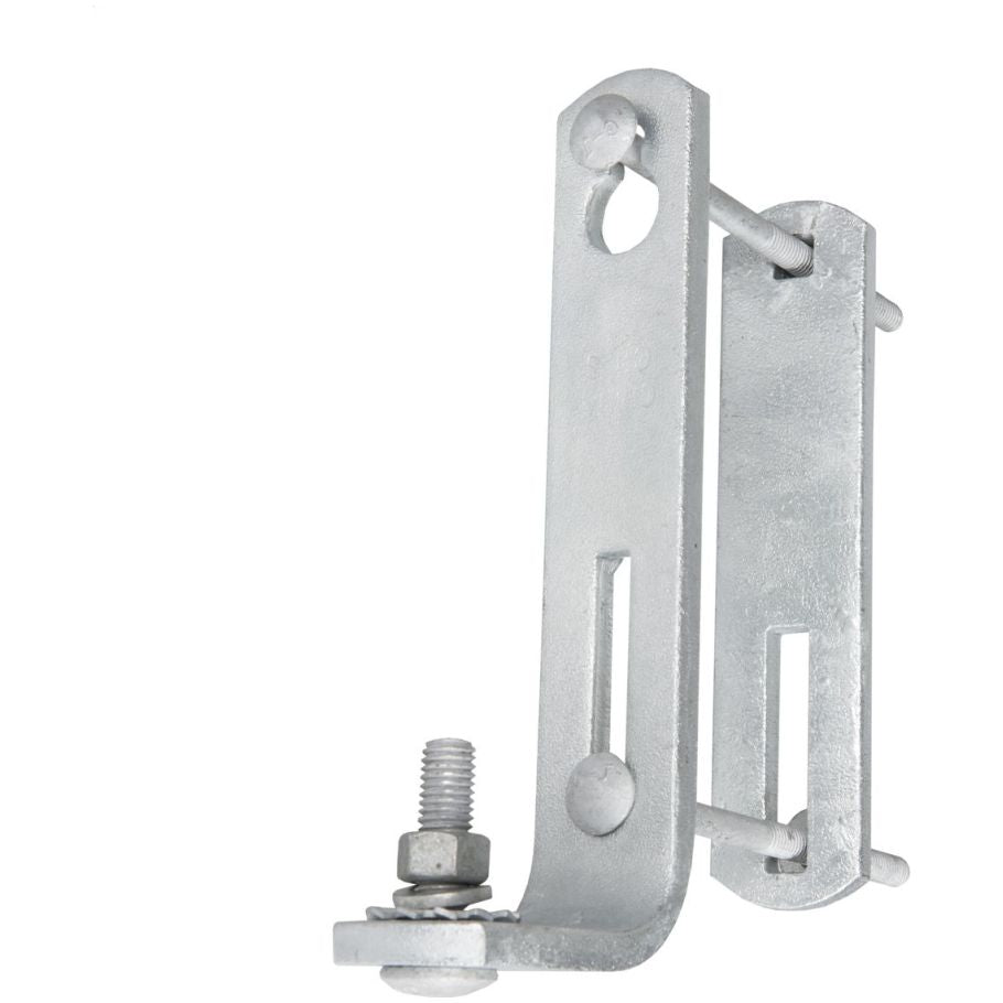 Bracket, Cutout-Arrester, Easy-On Kit, Galvanized Steel, 8 in. L