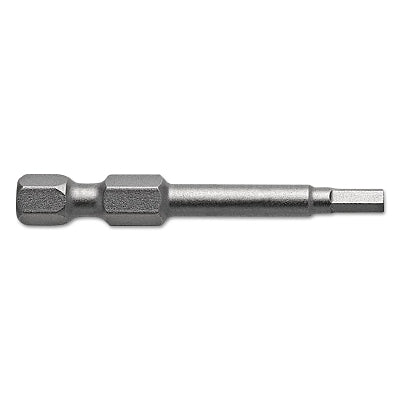 Metric Socket Head Power Bits, 2 mm, 1/4 in Drive, 1 15/16 in