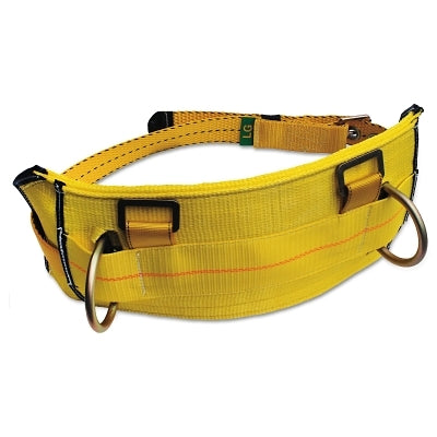 3M 1000544 Derrick Belt with Work Positioning D-Rings and Tongue Buckle, D-Ring, Large
