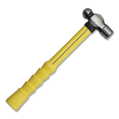 Classic Ball Pein Hammer, Fiberglass Handle, 13 in, Carbon Steel 16 oz Head