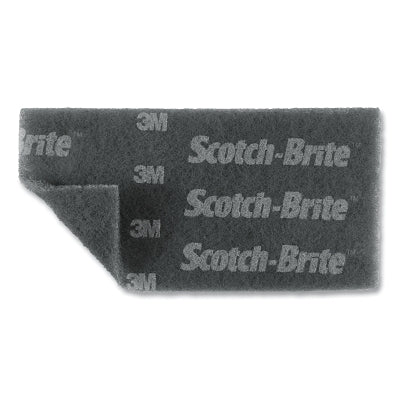 3M 048011-64660 Durable Flex Hand Pad, 9 in L x 4.5 in W, Ultra Fine, Aluminum Oxide, Gray