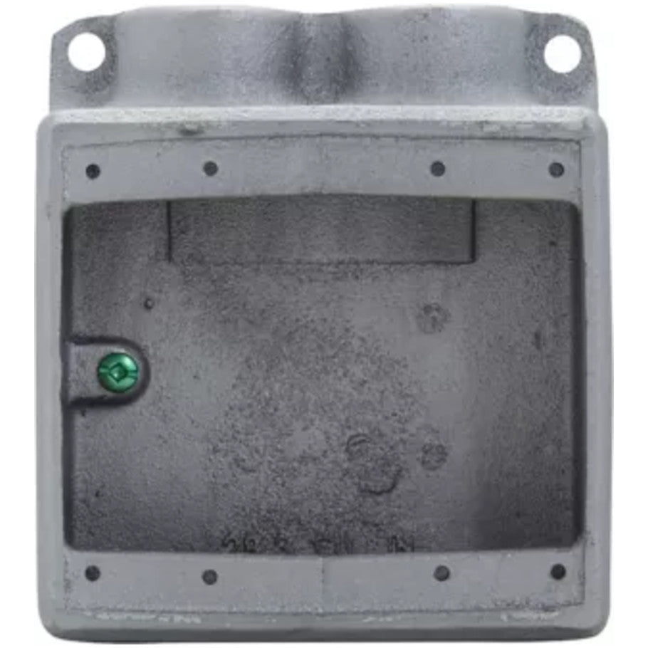 Condulet FS Box, Feraloy Iron Alloy, 1-7/8 Depth, 2-Gang, 3/4 in. Hubs Same End