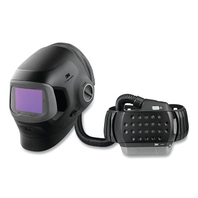 3M 45-1101-30TW Speedglas G5-03 Welding Helmet with Adflo PAPR Assembly, G5TW ADF, 2.8 in x 4.3 in Window, Black