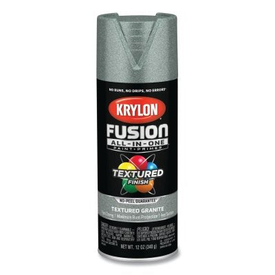 Fusion All-in-One Paints + Primers, 12 oz, Aerosol Can, Textured Granite
