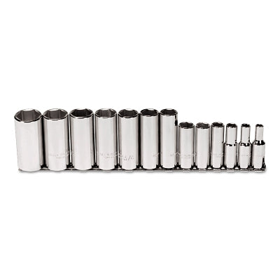 Torqueplus Deep Socket Set, 13-Pc, 3/8 in, 6-point