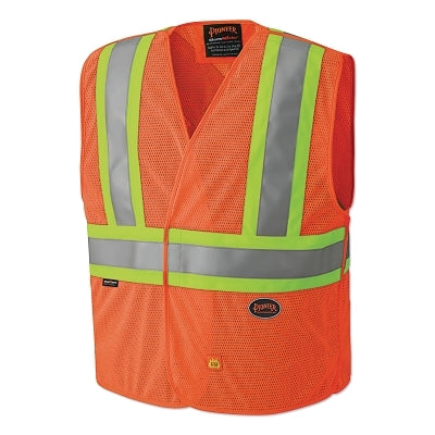6914AU/6916AU Hi-Vis Flame Resistant Vest, Size S/M, Orange