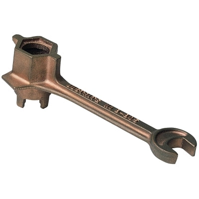 Drum Bung Wrench, 11 in OAL, Used with 3/4 in and 2 in Drum Bung Caps