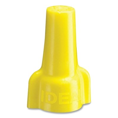 Twist on Wire Connector, 18 AWG, Yellow