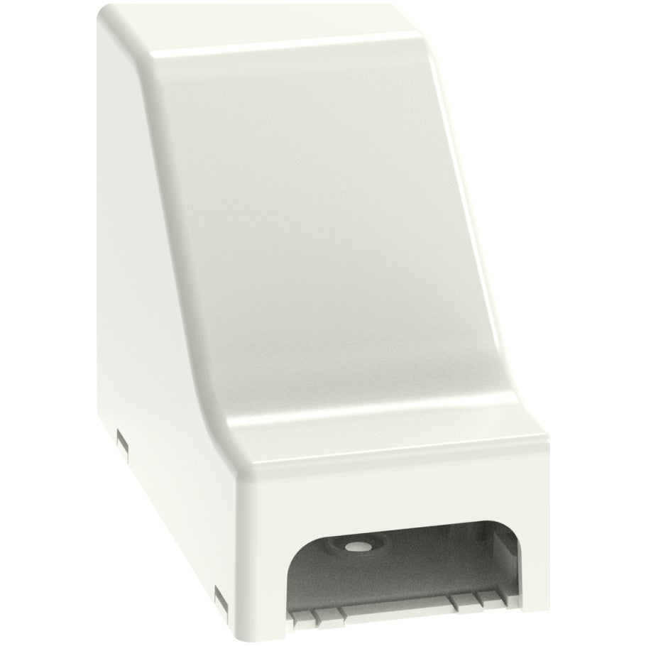 Panduit Drop Ceiling/Entrance End Power Rated/ 1 Inch, Off-White