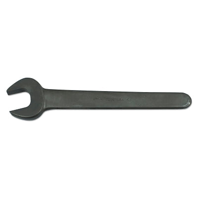 Single Head Open End Wrenches, 1/2 in Opening, 4 5/8 in Long, Black