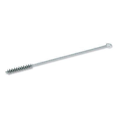 Single-Spiral Single-Stem Power Tube Brush, 1/4 in dia, 0.003 in Thick, 7 in Length