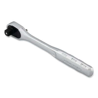 Quick-Release Ratchet, 3/8 in Drive, Slim Head, 7.48 in OAL, Steel