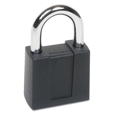 Sesamee Keyless Padlock, 5/16 in Shackle dia, 1 in L x 1 in W, Black