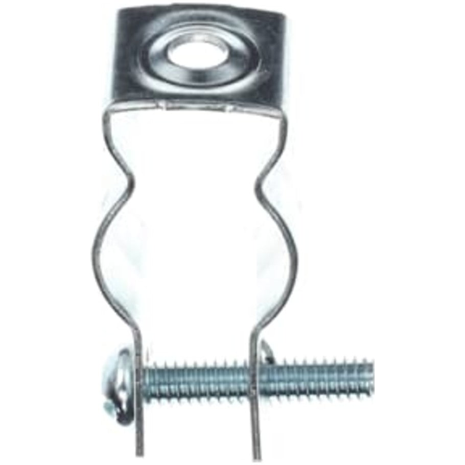 Size 1 Galvanized Steel Conduit Hanger With Bolt and Built In Nut For 3/4 in. Rigid/EMT Conduit