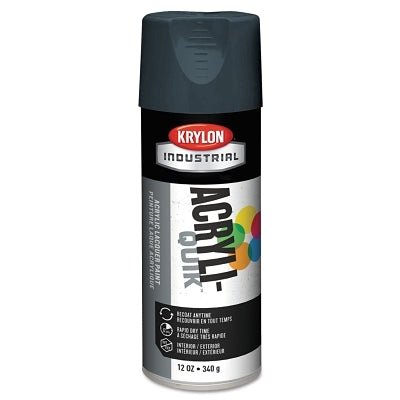Interior/Exterior Industrial Maintenance Paint, 12 oz Aerosol Can, Shadow Gray