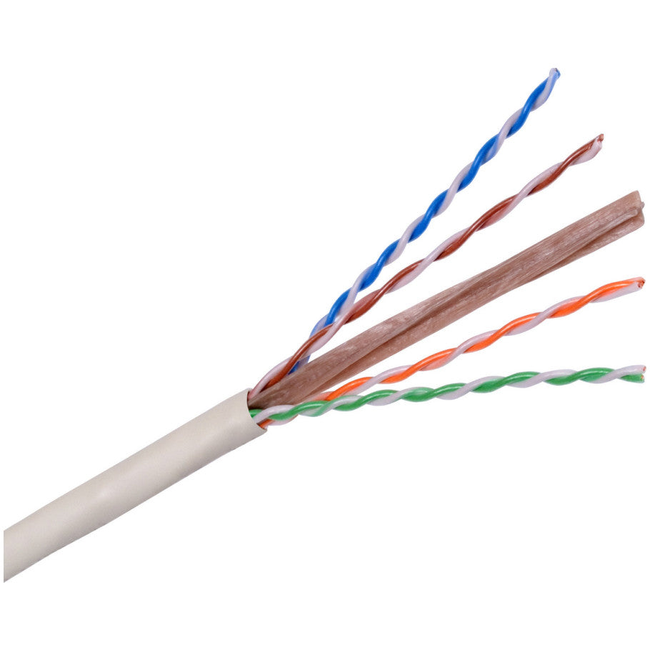C6ESPW  NEXTSPEED Category 6e Plenum 4 Pair Cable, White, 1000 Ft Spool