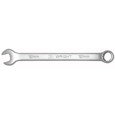 12 Point Flat Stem Metric Combination Wrenches, 17 mm Opening, 231.78 mm