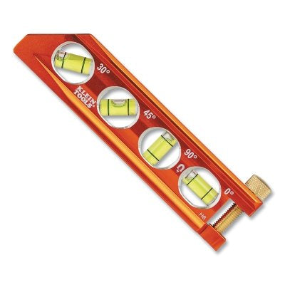 Accu-Bend Aluminum Level, 6.25 in L, 4 Vials
