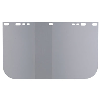 Visor, Clear, Unbound, 15-1/2 in L x 9 in H, for Jackson Safety Head Gear/Cap Adaptors