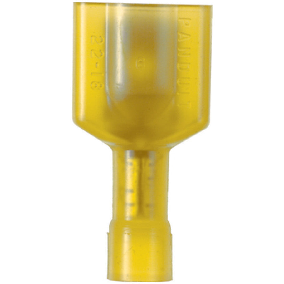 Male Disconnect, Nylon Fully Insulated,  12 to 10 AWG, Yellow