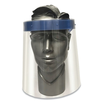 Splash Shield, PED, Clear, Unbound Shape E, 9 in H x 14 in W x 0.020 in T