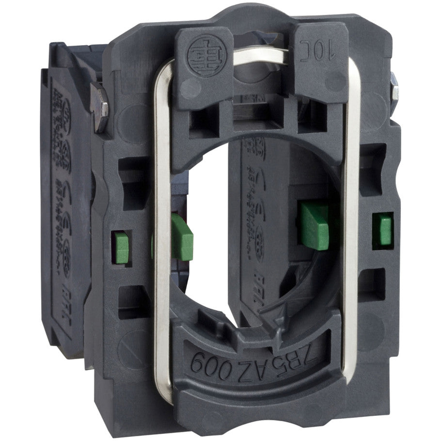 Mounting Collar with 2 NO Contact Block for Plastic Operators