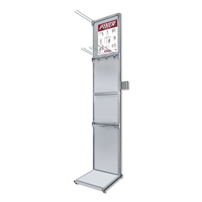 Multiprop Display Stand, 7 ft H x 1 ft 7 in D x 1 ft 5 in W