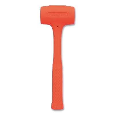COMPO-CAST Standard Soft Face Hammer, 42 oz Head, 2-15/16 in dia, Orange