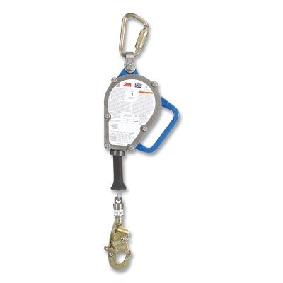 3M 3400131 Sealed-Blok Self-Retracting Lifeline, 15 ft, Stainless Steel, Swivel Snap Hook Anchor; Snap Hook