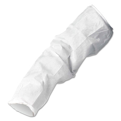 A20 Breathable Sleeve Protectors, 21 in, Elastic Top, White
