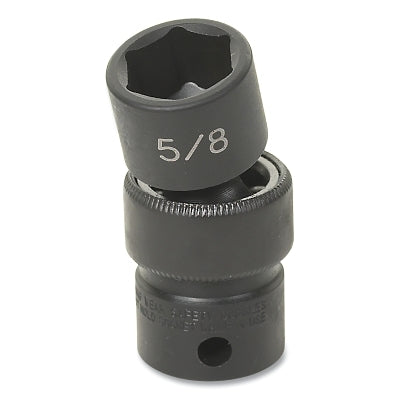 Impact Socket, 3/8 in Drive Size, 19 mm Socket Size, Hex, 6-point, Standard Length, Universal