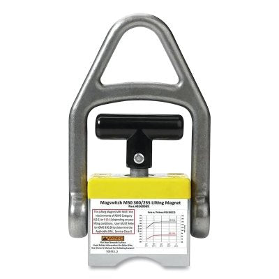 MLAY600 Lifting Magnet, 600 lb Max Load Cap