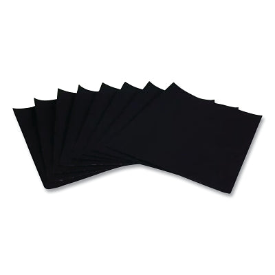 3M 051144-02431 Cloth Sheets 011K, Emery Cloth, 9 in x 11 in, Fine, Black