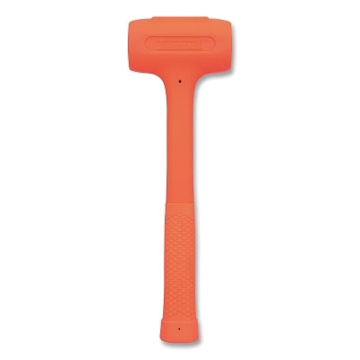 COMPO-CAST Standard Soft Face Hammer, 28 oz Head, 2 in dia, Orange