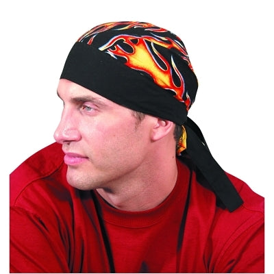 Tuff Nougies Regular Tie Hats, One Size, Big Flames