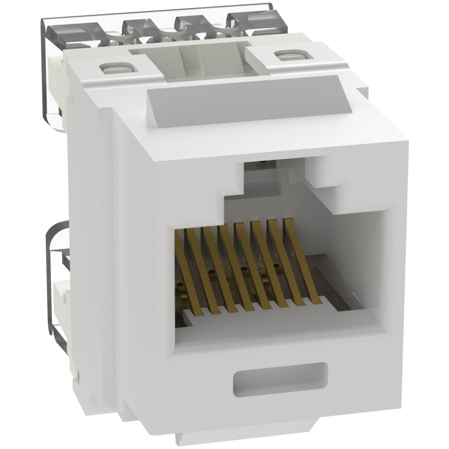 NetKey Category 5e Component-Rated Punchdown Jack Module, White