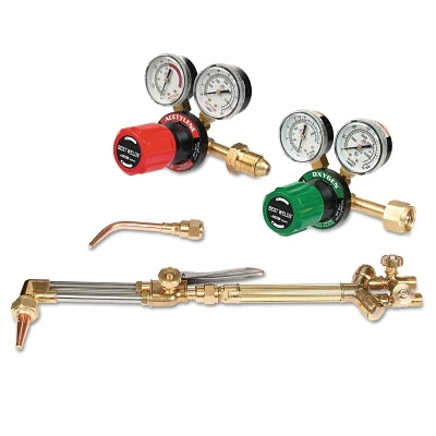 G250 Series Cutting and Welding Outfit, 1/2 in to 5 in Cutting Cap, CGA-540/CGA-300, Deluxe