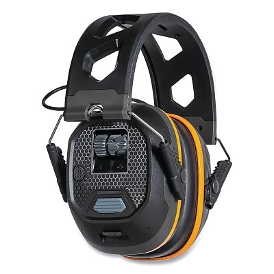 Situational Awareness Bluetooth Earmuff, 78 dBA, Orange/ Black/ Gray