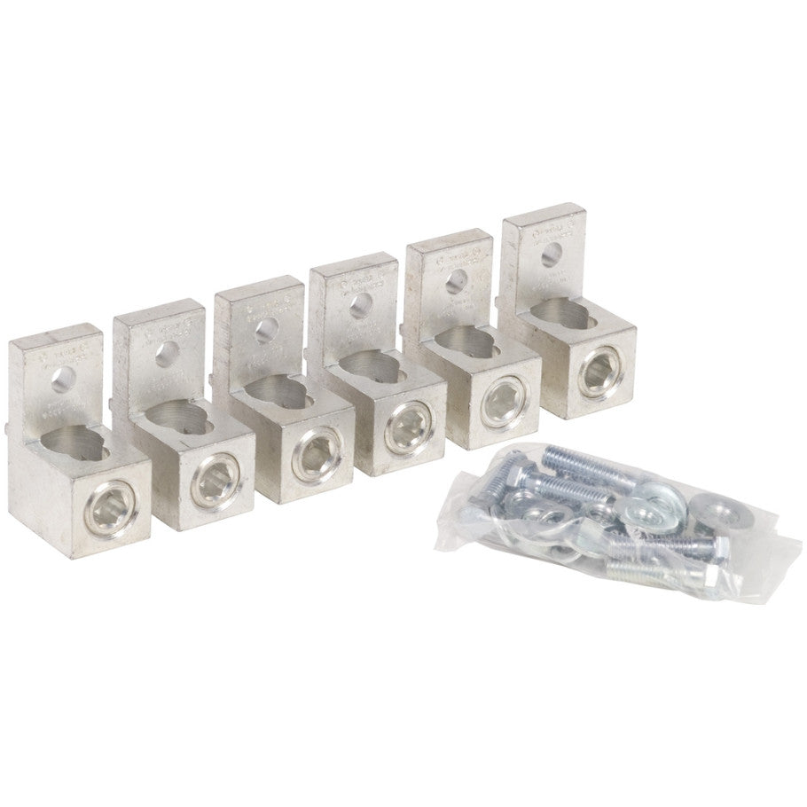 Lug Kit, TeSys GS, 400A, set of 6, for Disconnect Switch distribution
