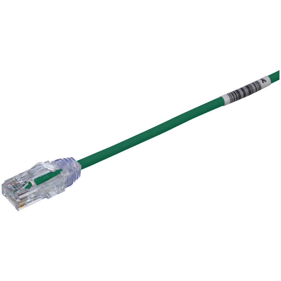 TX6-28 Cat 6 UTP Performance Patch Cords, 28 AWG, 3 FT, Green