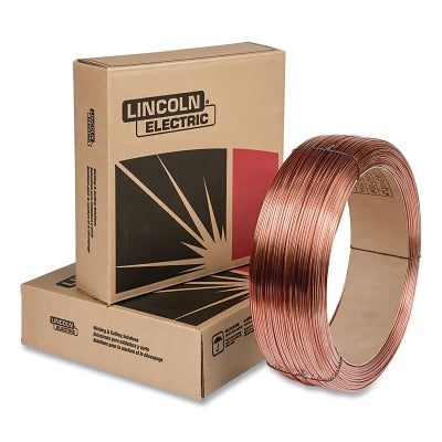 Lincolnweld L-61 Welding Electrode, 3/32 in dia, 60 lb Coil Buy America, Mild Steel Solid