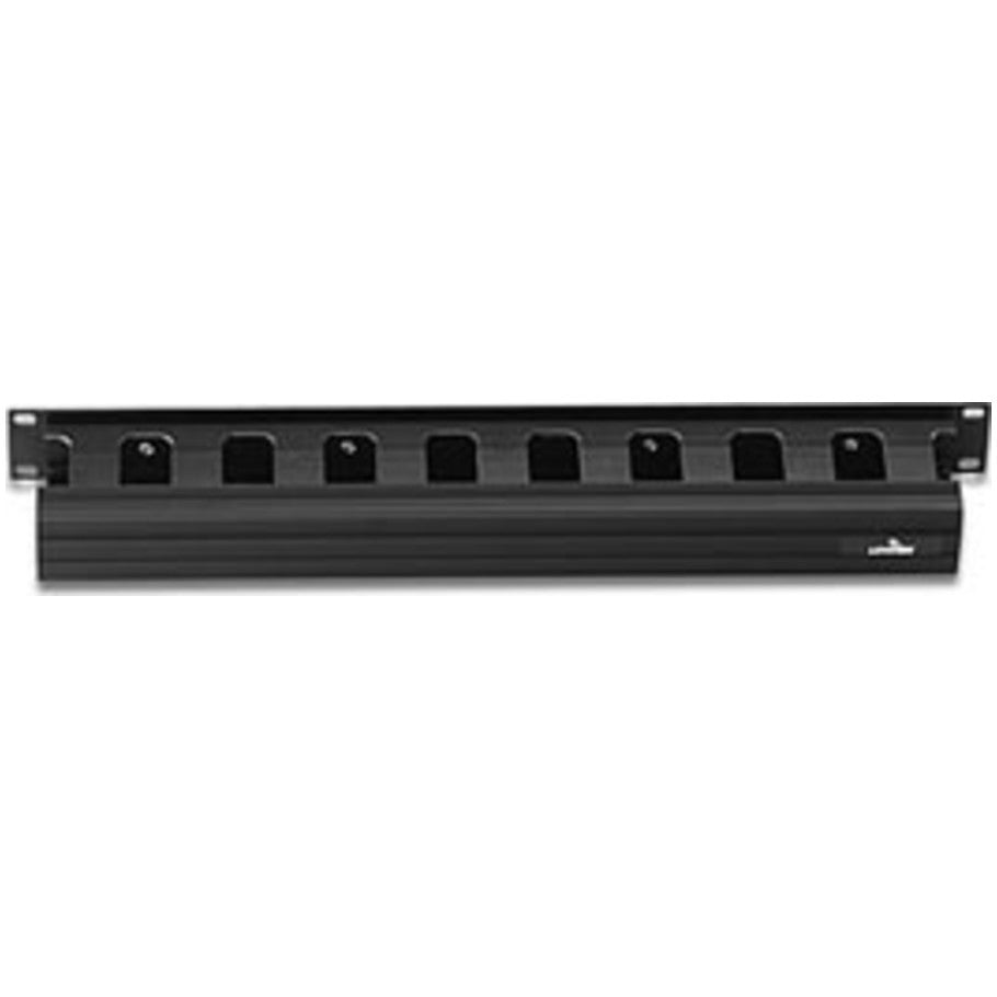 Versi-Duct Cable Manager, Horizontal, Front Only, 1 RU