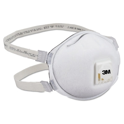 3M 8212 N95 Particulate Welding & Metal Pouring Respirator, Faceseal, Non-Oil Particles, White