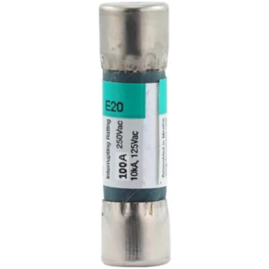 FNM Series Time Delay Supplemental Fuse, Melamine Tube, 2A, 250V, 13/32 x 1-1/2 in., Color Code Green