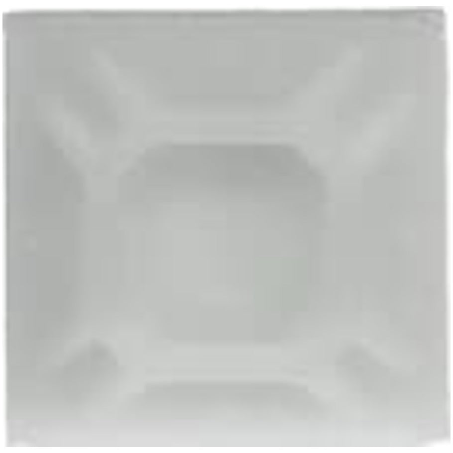 Catamount Cable Tie Mount With Rubber-Based Adhesive, Natural Nylon 6.6, 0.75 x 0.75 in., Pack of 100