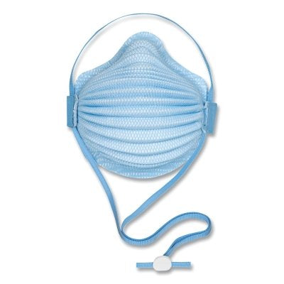 AirWave Healthcare Surgical N95 Disposable Respirator, Small, White, Nose Flange