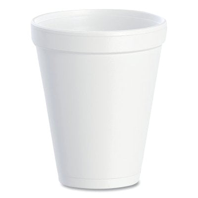 Foam Cup, 10 oz, White